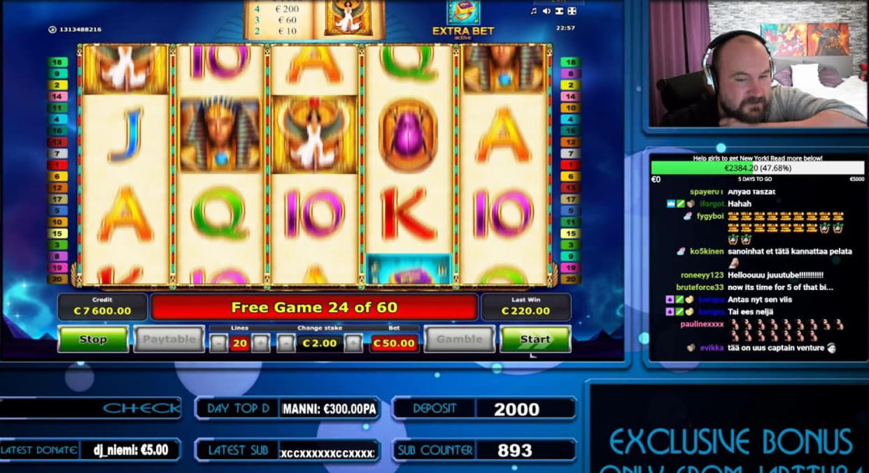 240% Casino match bonus at Lucky Nugget Casino