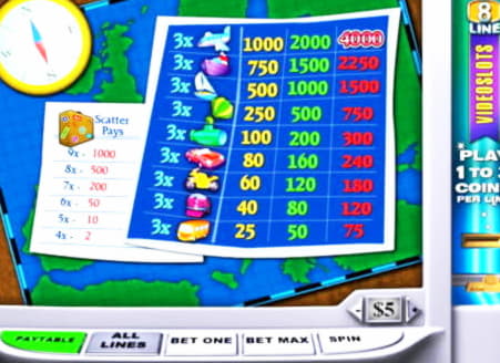 65 Free spins casino at Euro Palace Casino