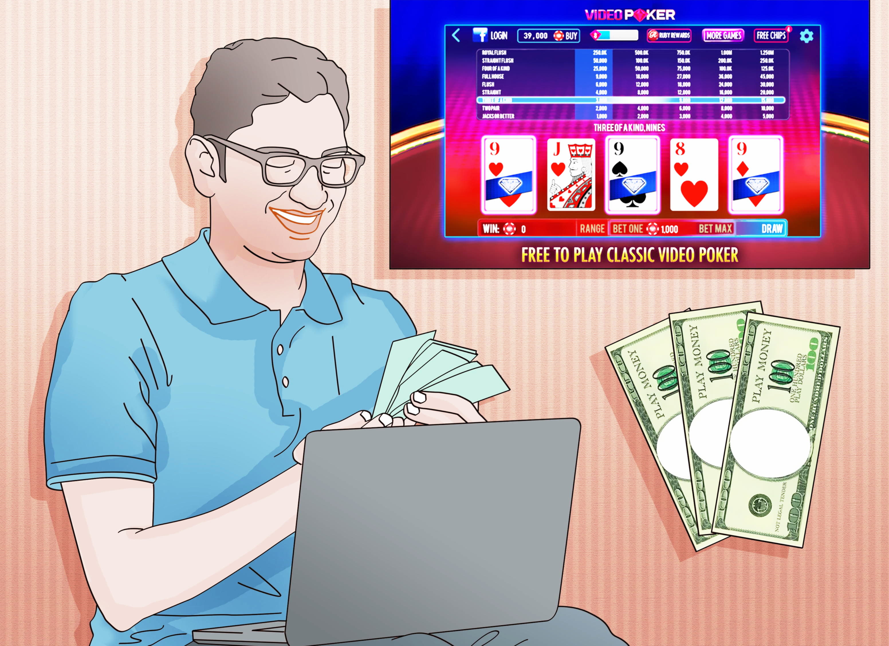 EUR 2835 No deposit casino bonus at LV Bet Casino