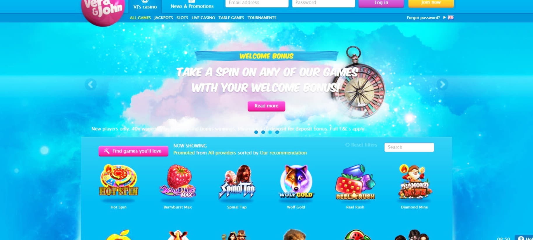 EUR 3660 No deposit bonus casino at Loki Casino