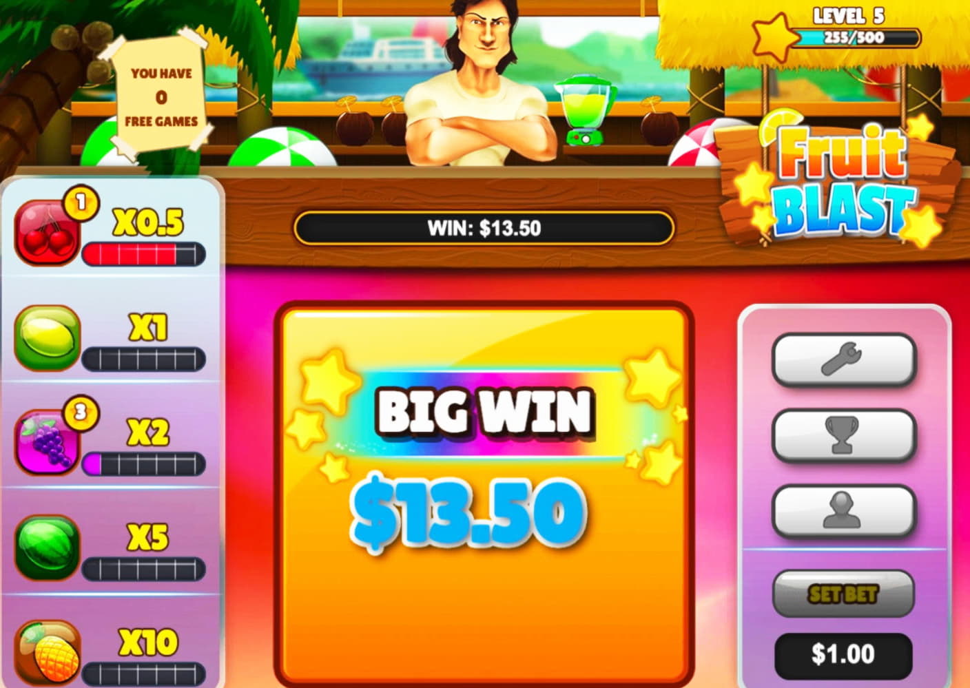 260% casino match bonus at Euro Palace Casino