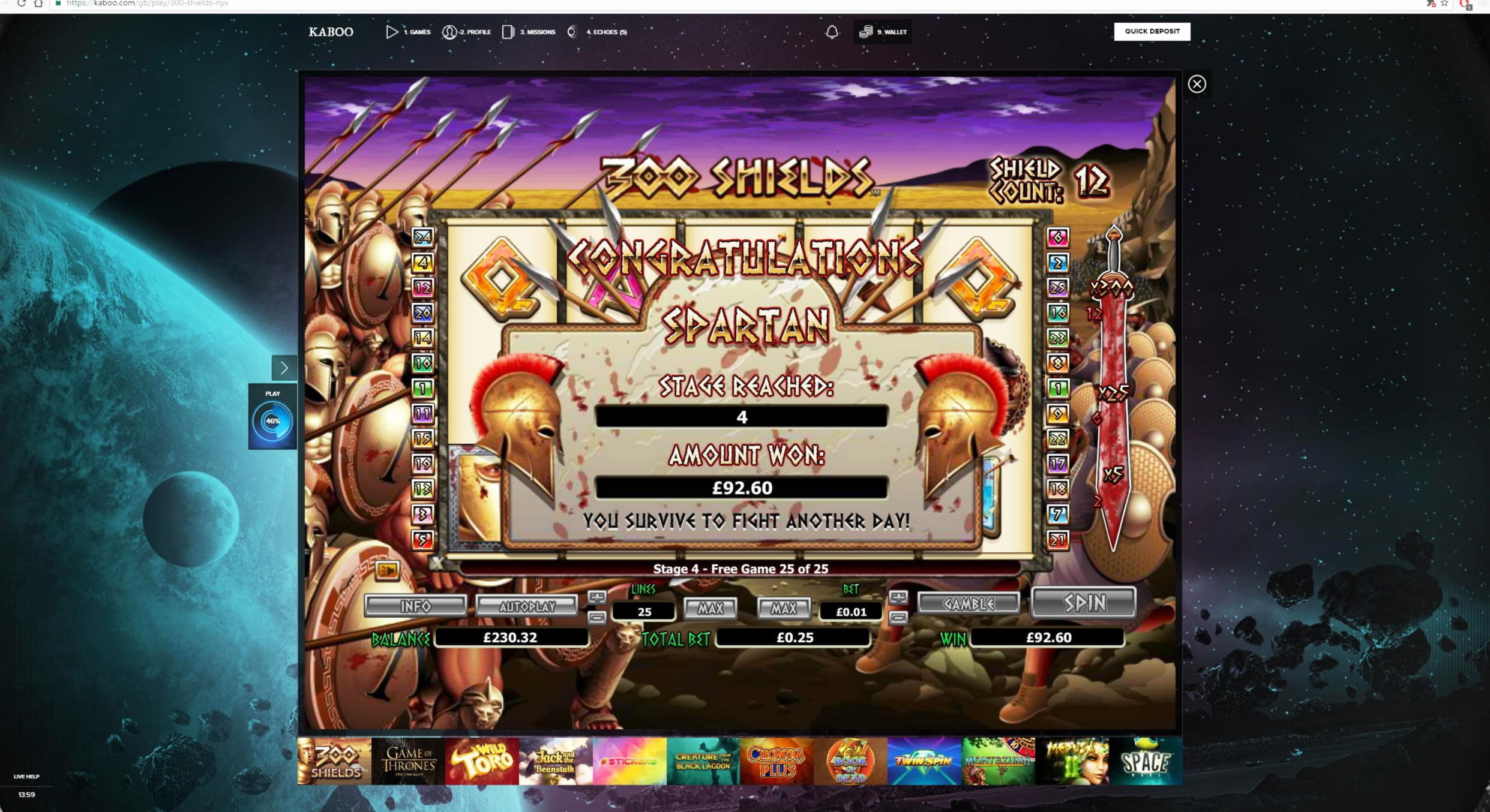10 Free spins no deposit casino at Casino-X