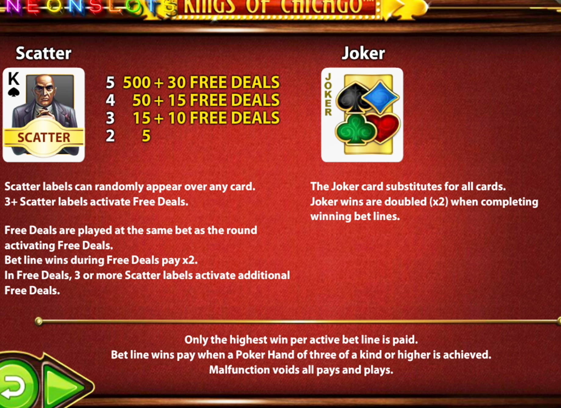 780% casino match bonus at Wish Maker Casino