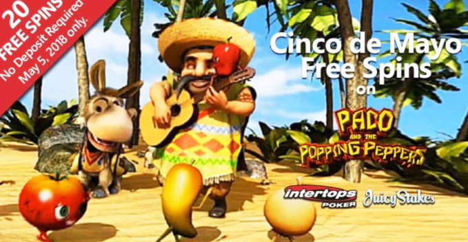 22 free spins no deposit at Slotty Vegas Casino