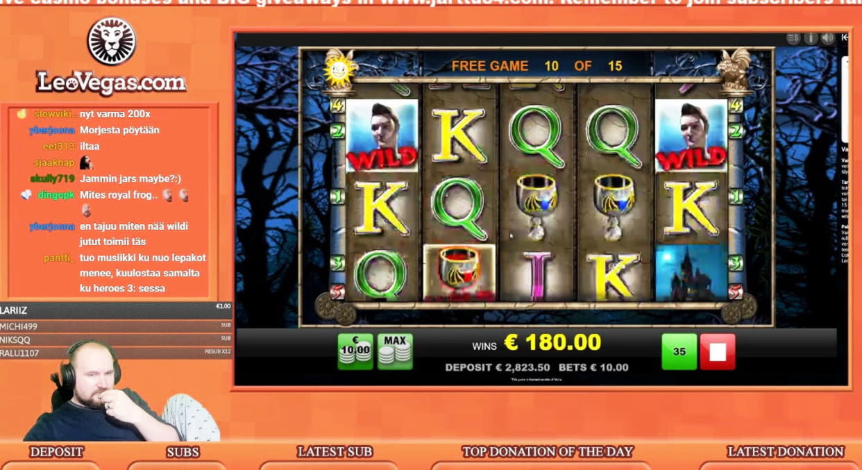 222 free casino spins at Casino-X