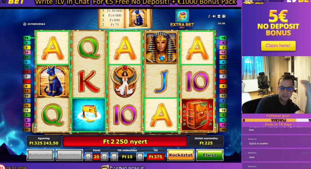 EUR 2695 no deposit at Slotty Vegas Casino