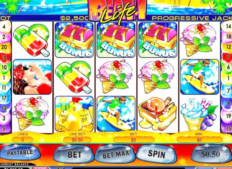 22 Free Spins at Party Casino