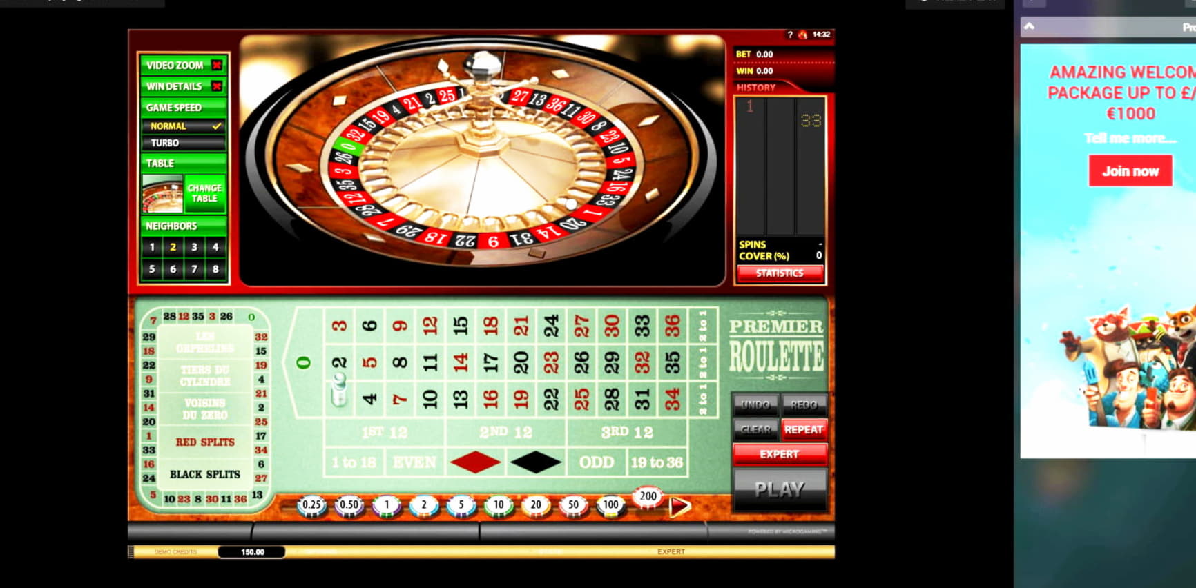 320% Signup Casino Bonus at 777 Casino