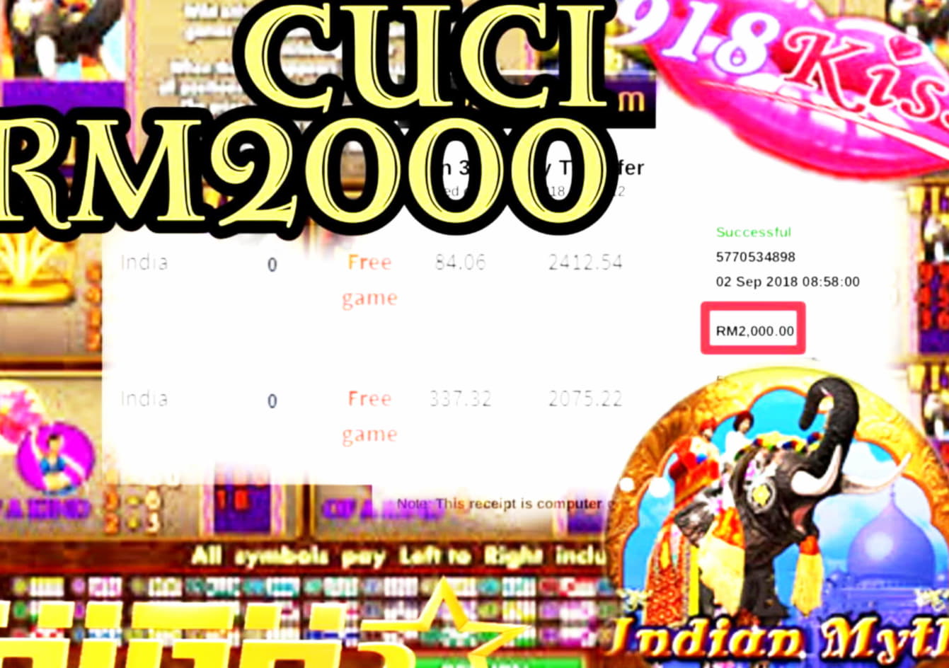 EURO 580 Free casino chip at Platinum Play Casino