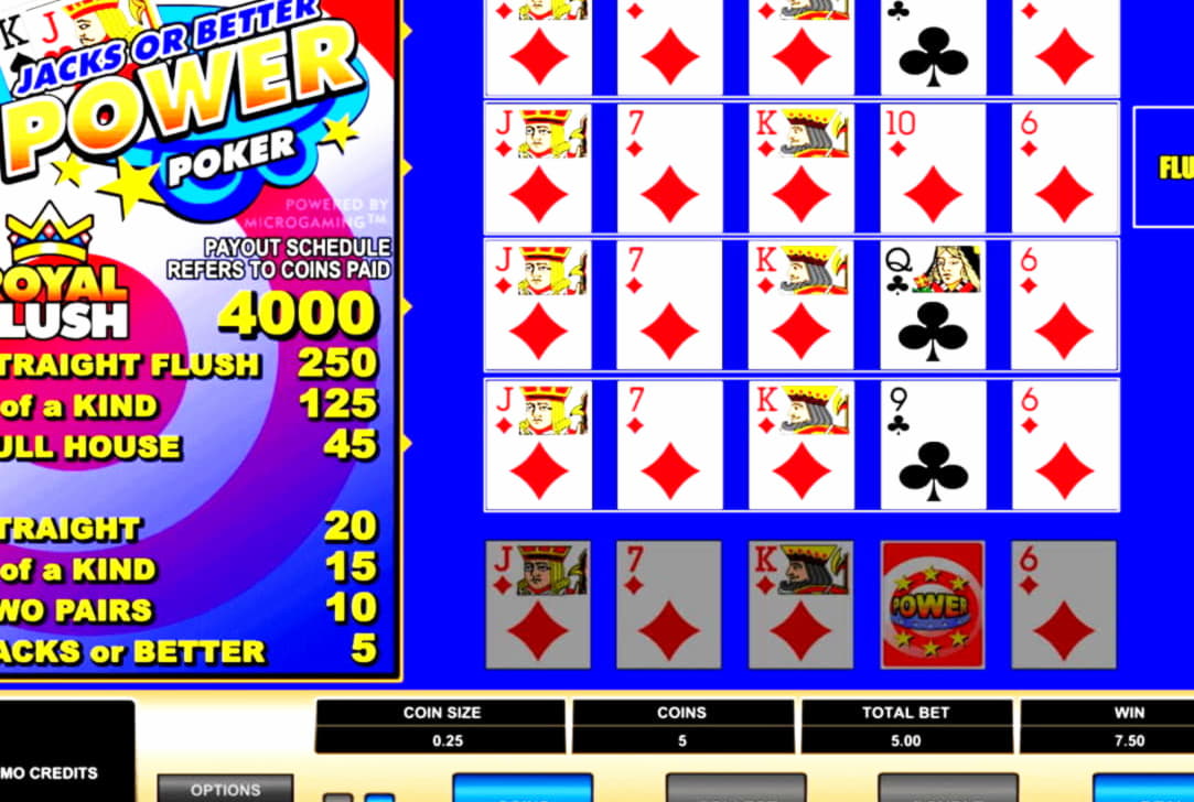 545% Deposit match bonus at Red Flush Casino