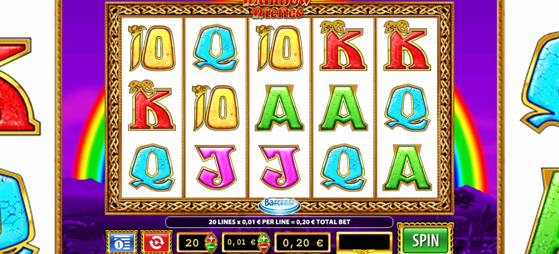 22 FREE SPINS at bWin Casino