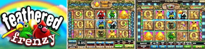 65 Free spins at Lucky Nugget Casino