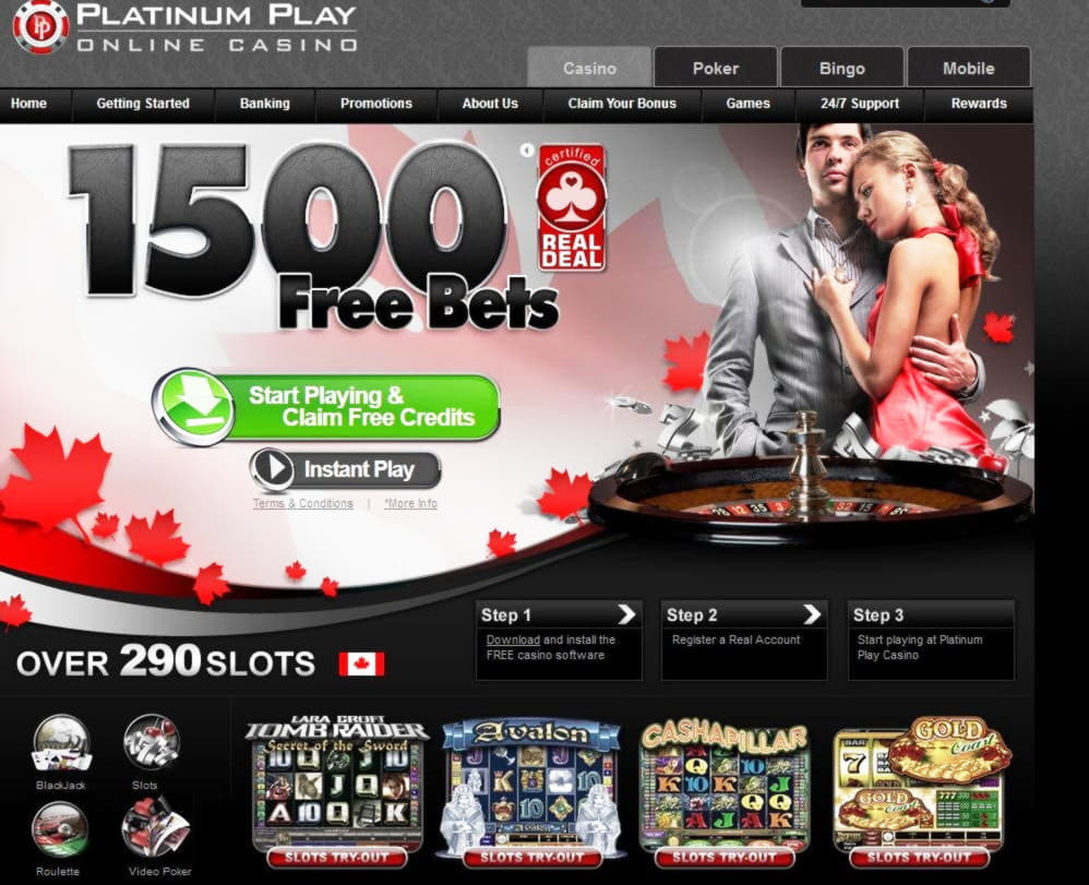 75% First deposit bonus at Party Casino