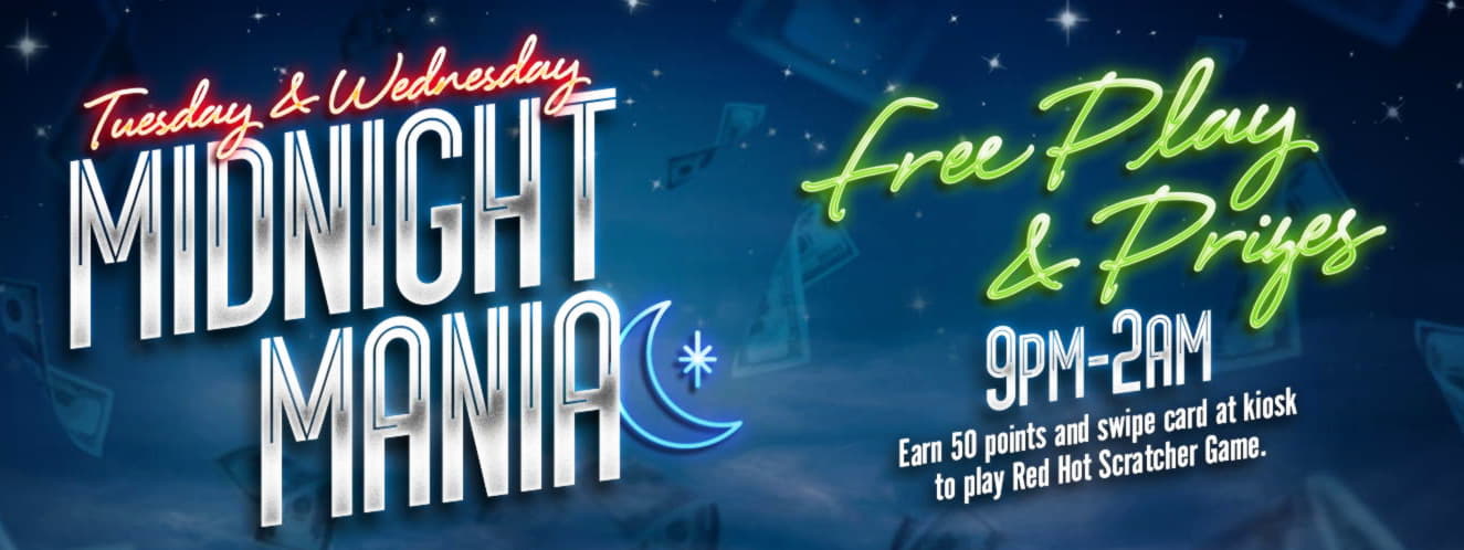 77 Loyalty Free Spins! at Party Casino