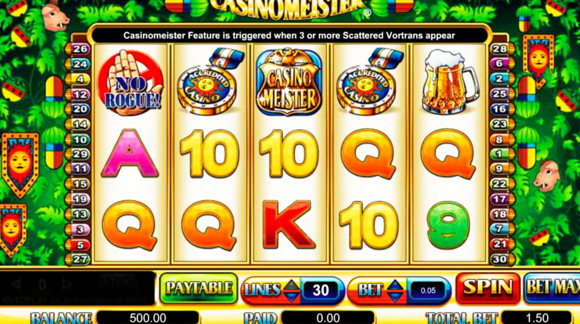 500% First deposit bonus at Spartan Slots Casino