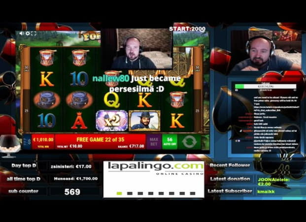 280 free spins no deposit casino at Casino Cruise
