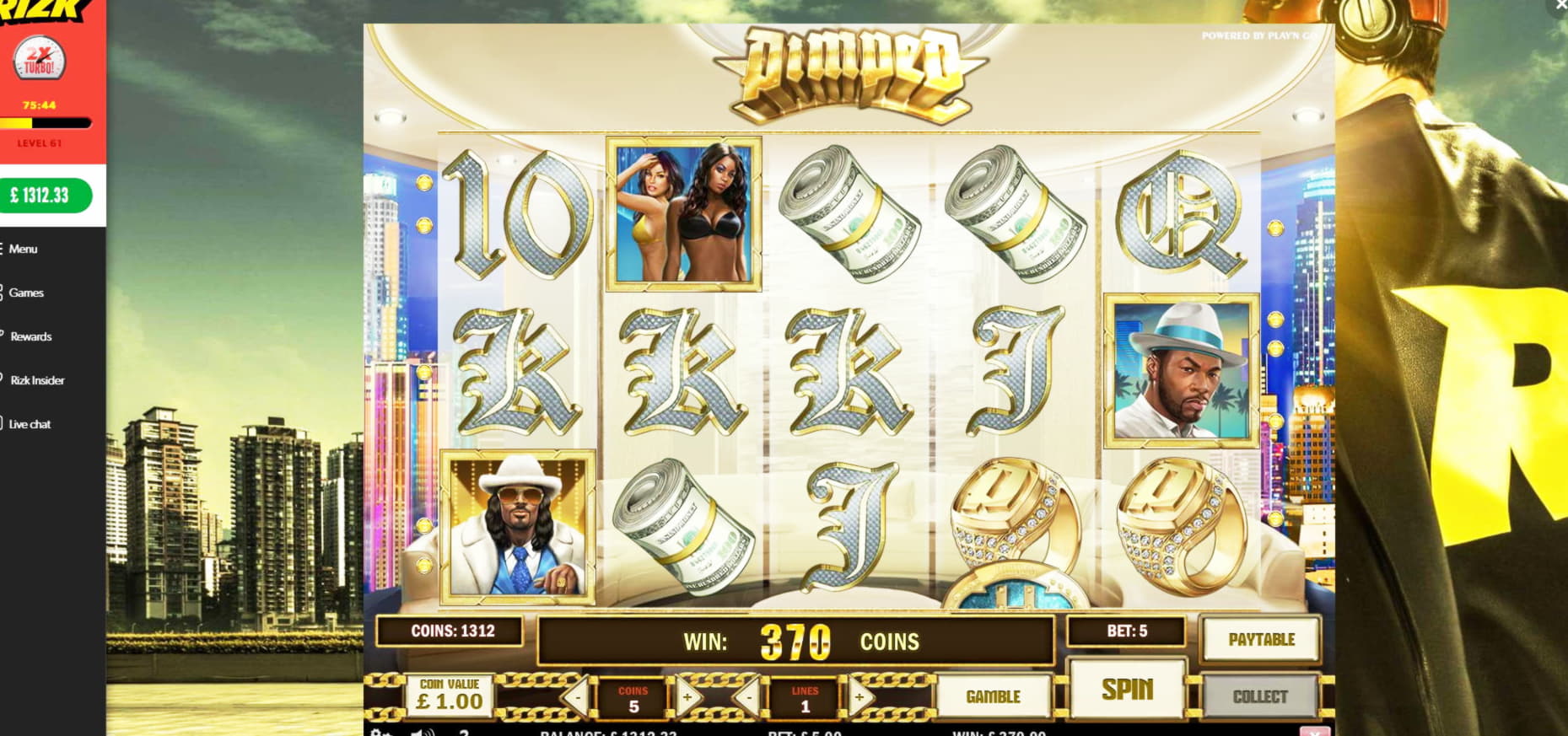 ﻿$77 Free Chip Casino at Rizk Casino