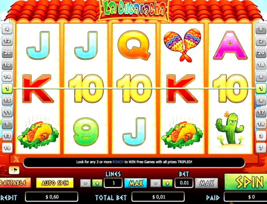 EURO 80 free casino chip at Guts Casino