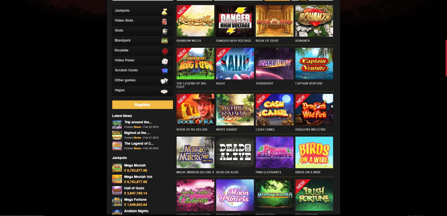 130 Free Spins right now at Casino-X