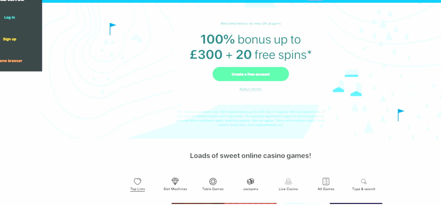 300 Free spins casino at Spin Palace Casino