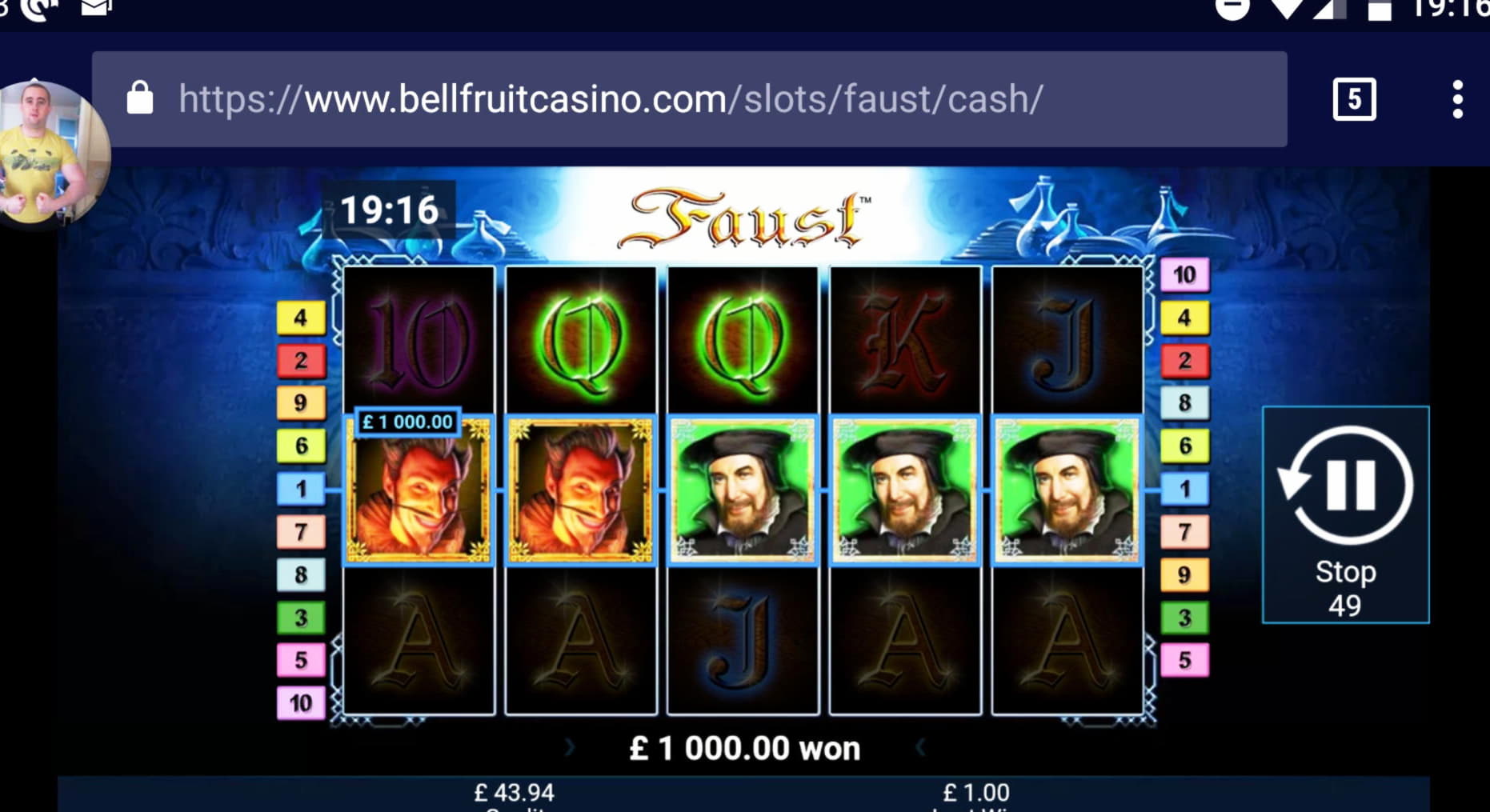 220 Free Spins no deposit at Red Flush Casino