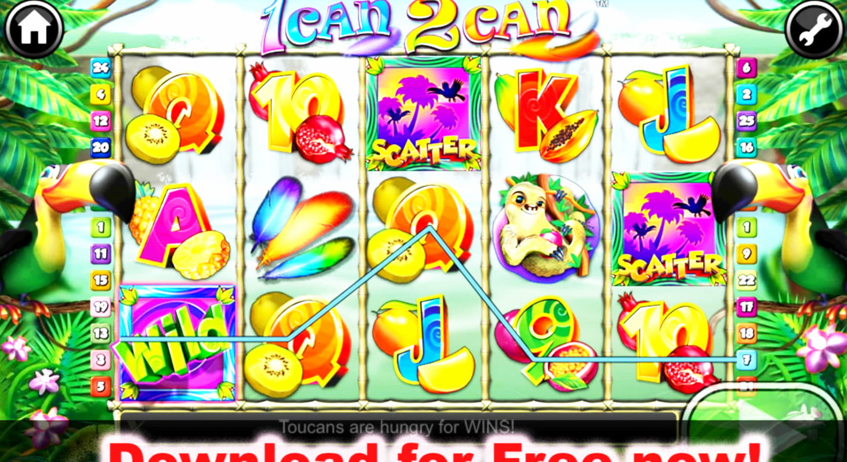 280 Free Spins right now at LV Bet Casino
