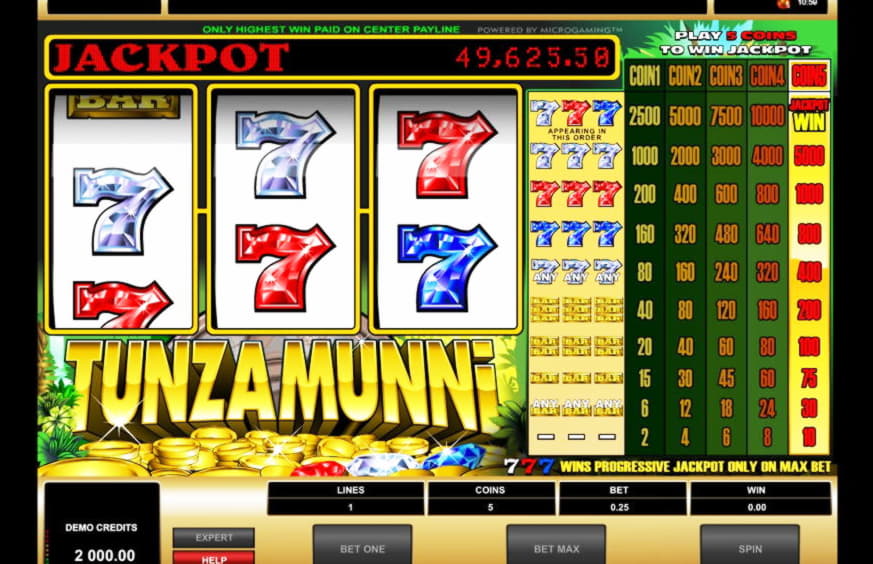 125% casino match bonus at Party Casino