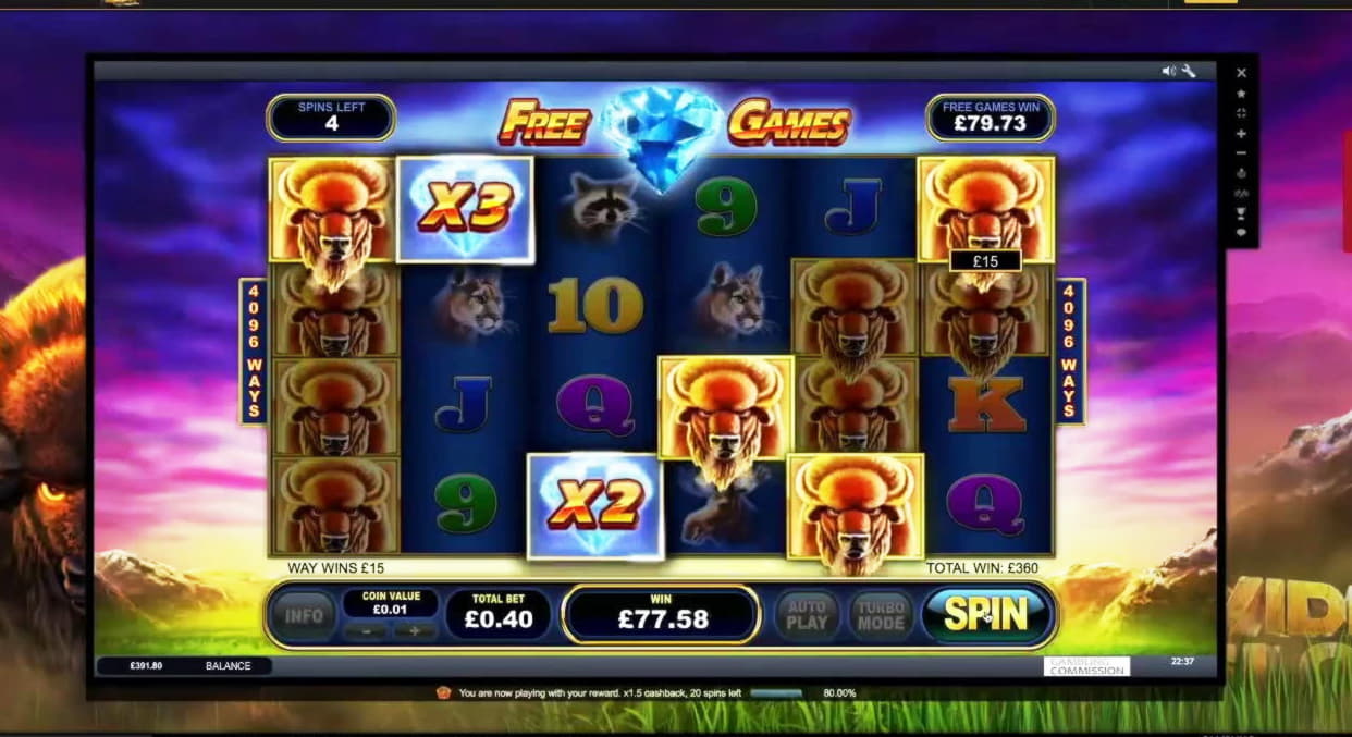 190% Match at a casino at Gratorama Casino