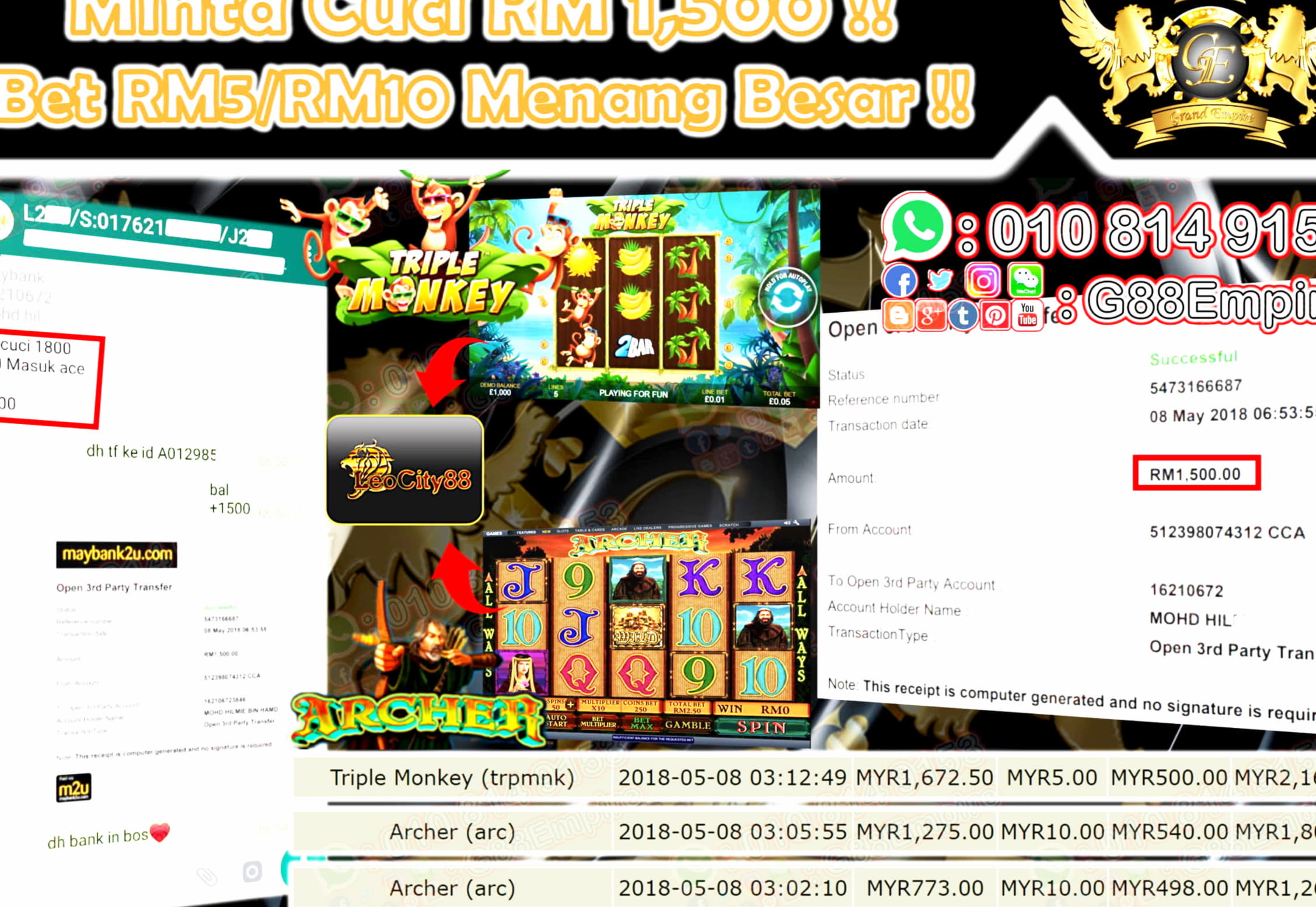$930 Mobile freeroll slot tournament at Red Flush Casino