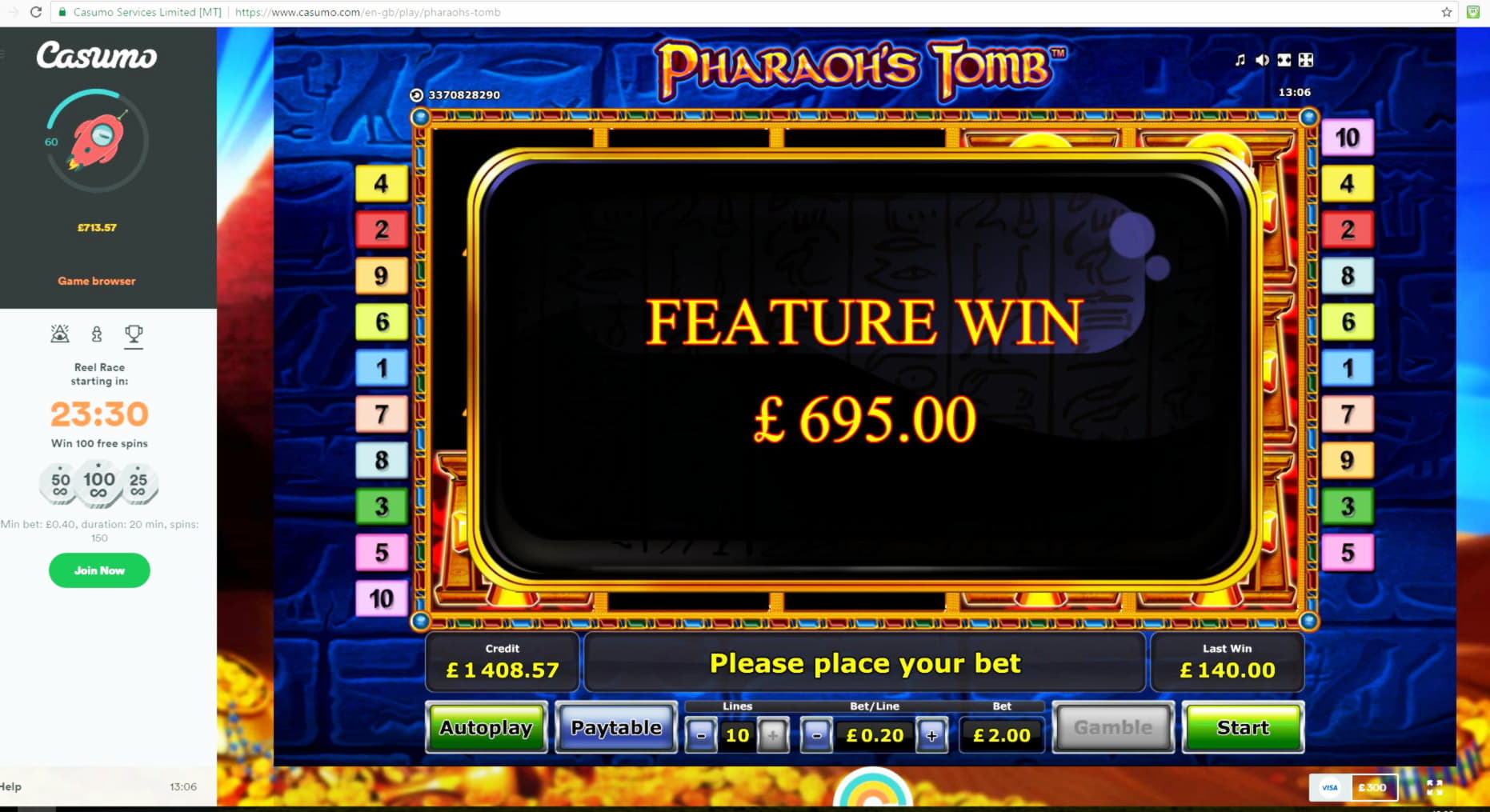 €4235 No deposit bonus at Casino-X