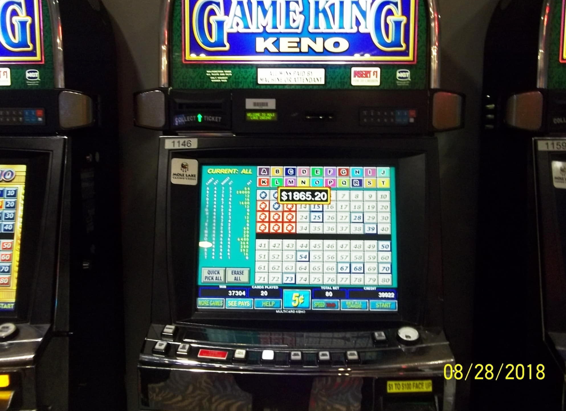 280 free spins at Jackpot City Casino