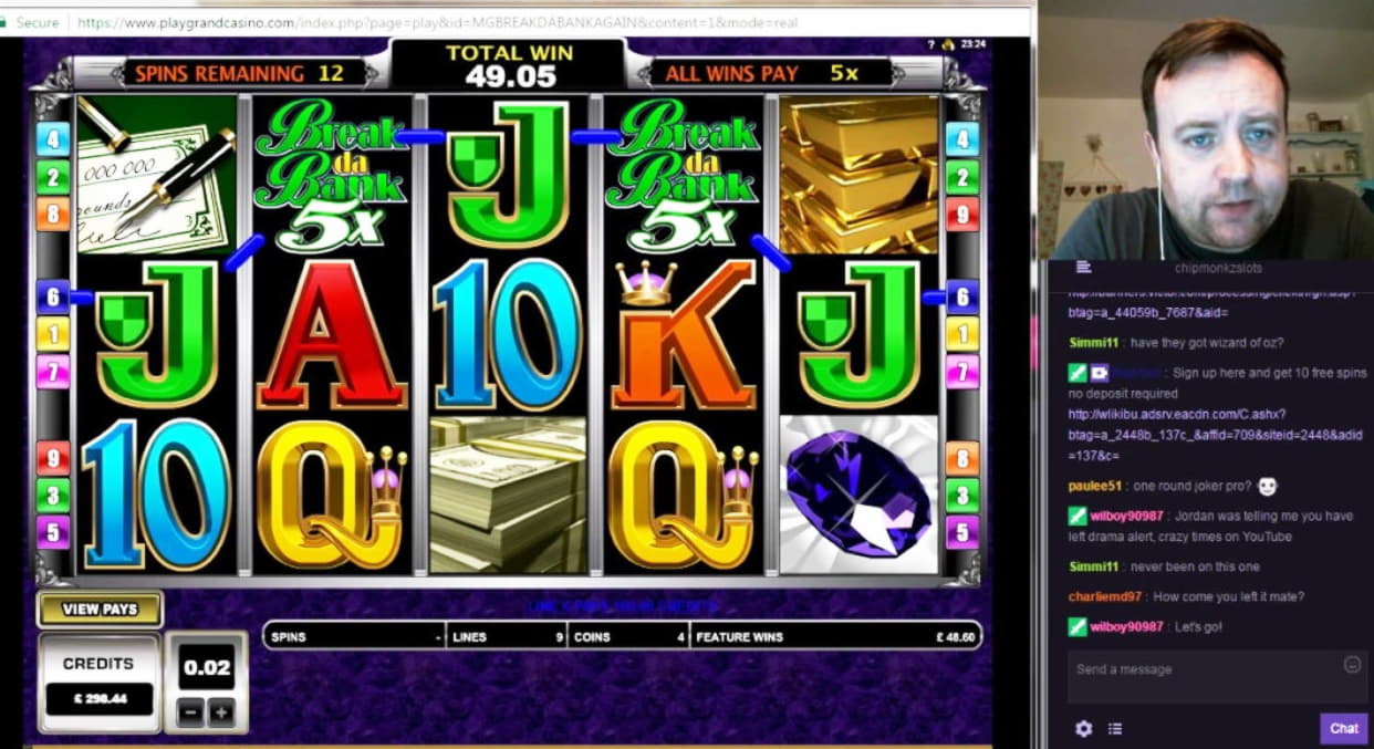 €430 Casino chip at Platinum Play Casino