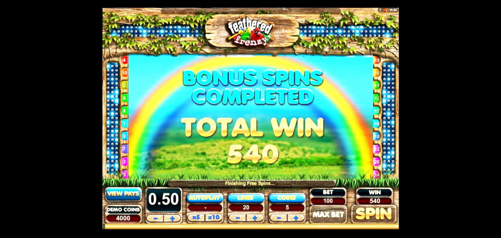245 Free casino spins at Euro Palace Casino