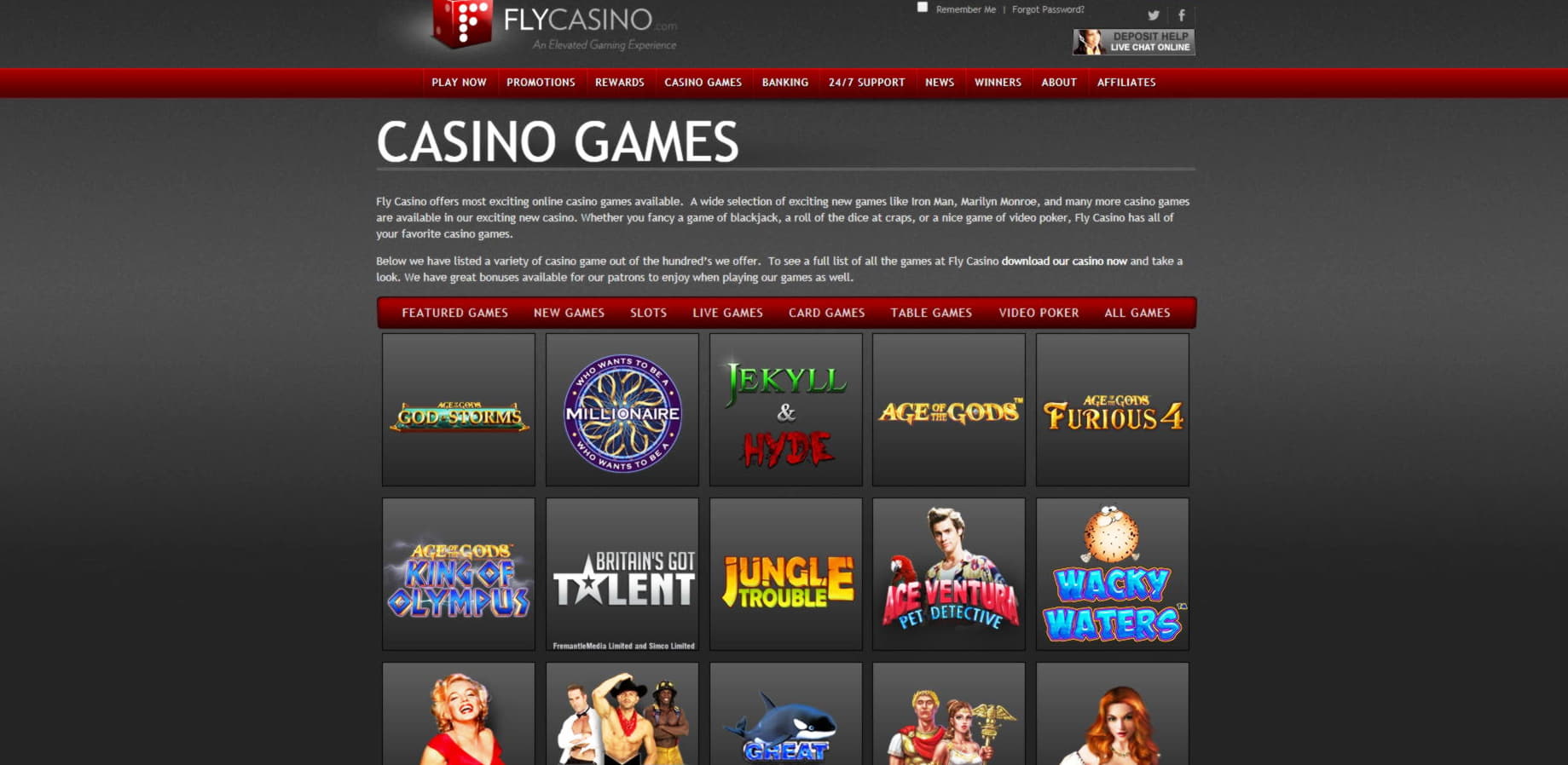 610% Deposit Match Bonus at 777 Casino
