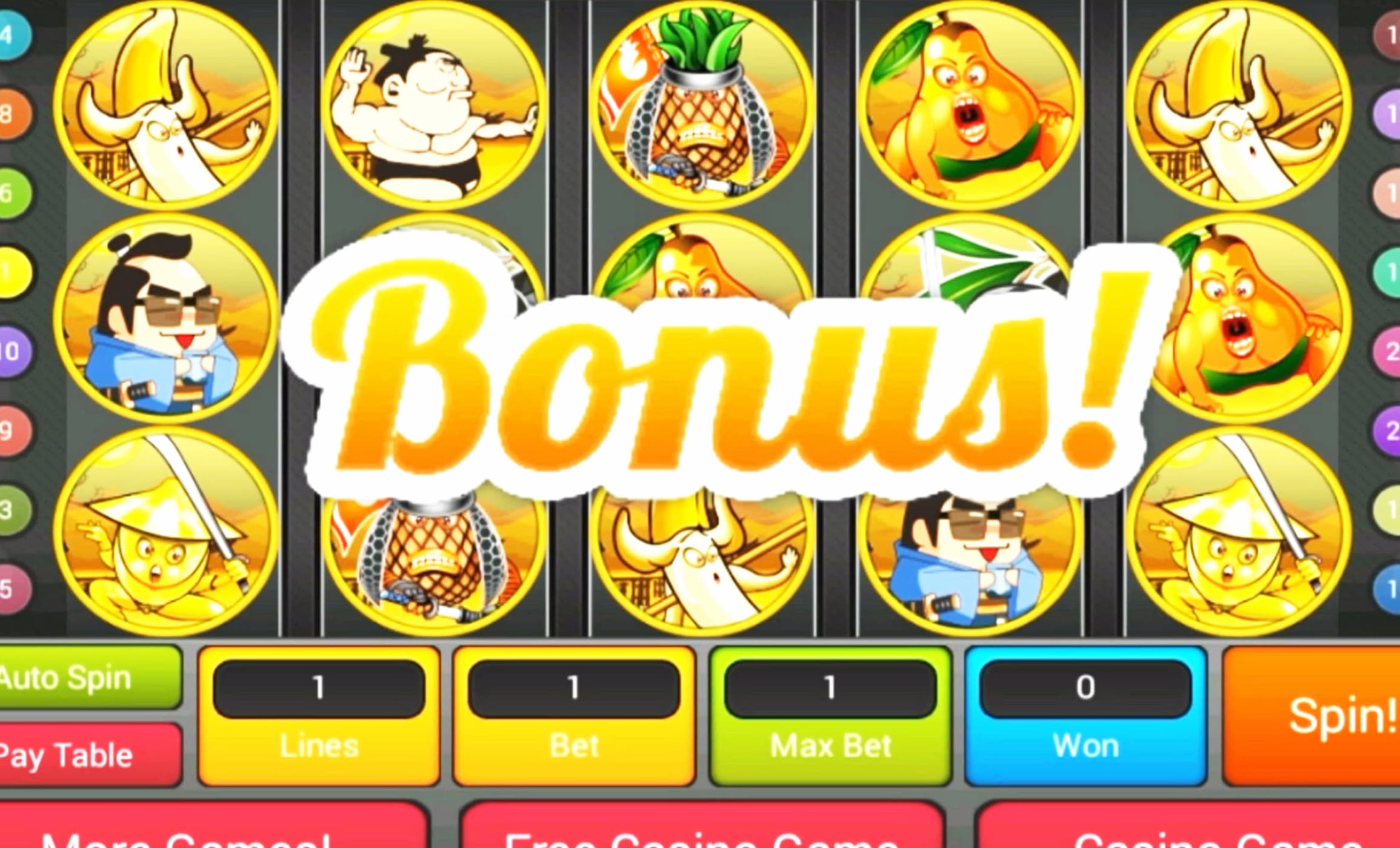 135 free spins casino at 777 Casino