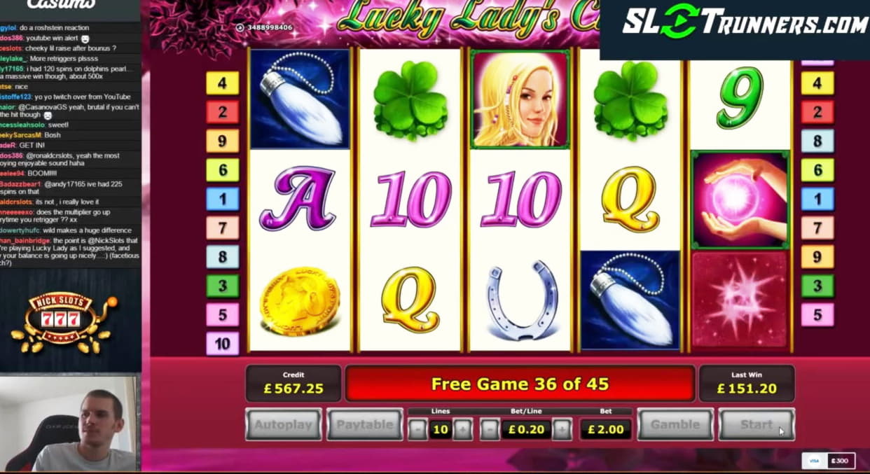 205 free casino spins at Platinum Play Casino