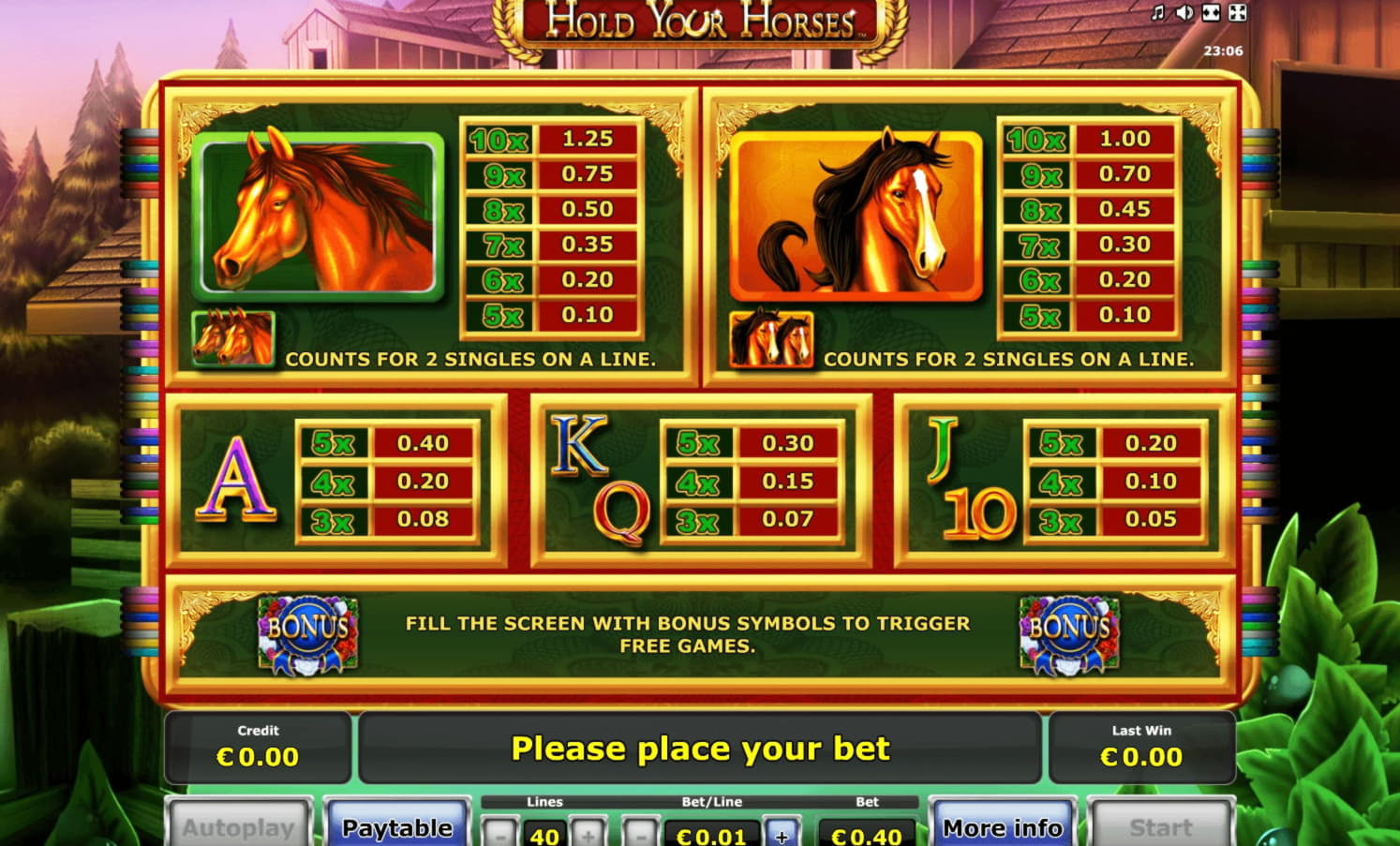 535% Signup casino bonus at bWin Casino