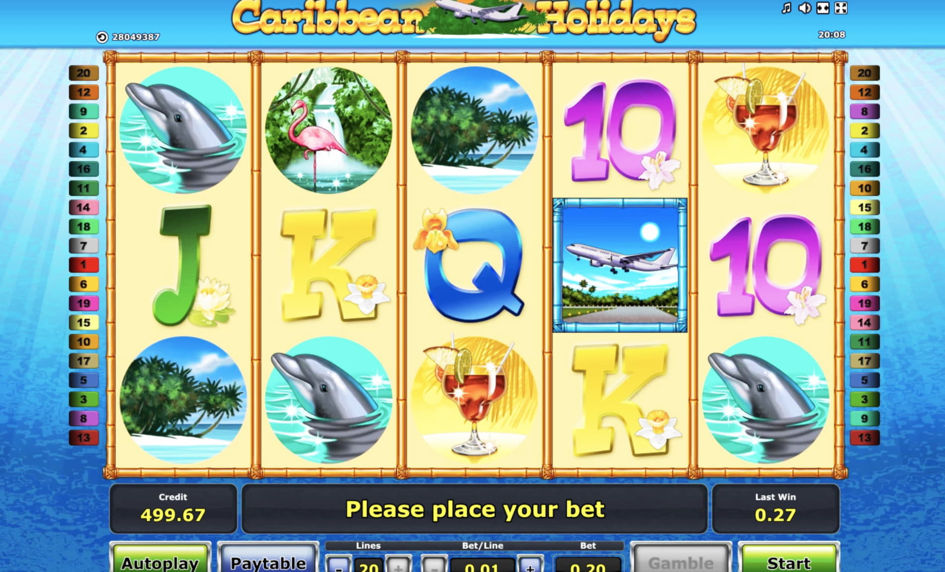 EURO 3995 No Deposit at Casino-X