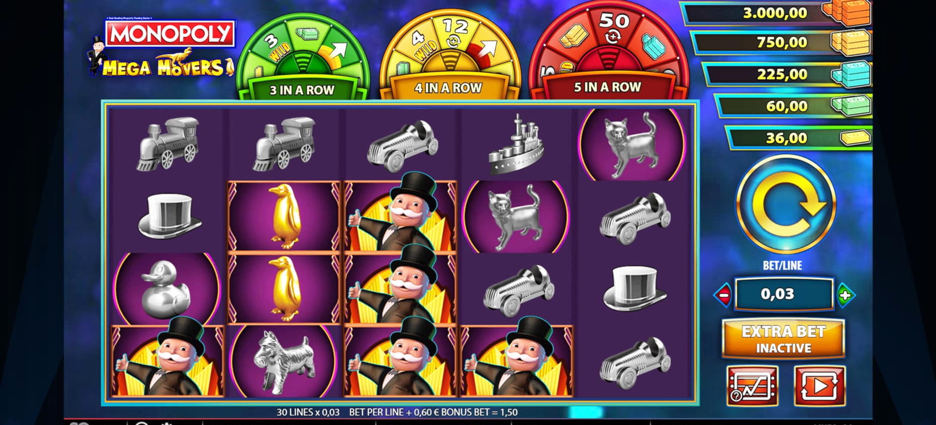 395% Casino match bonus at Euro Palace Casino