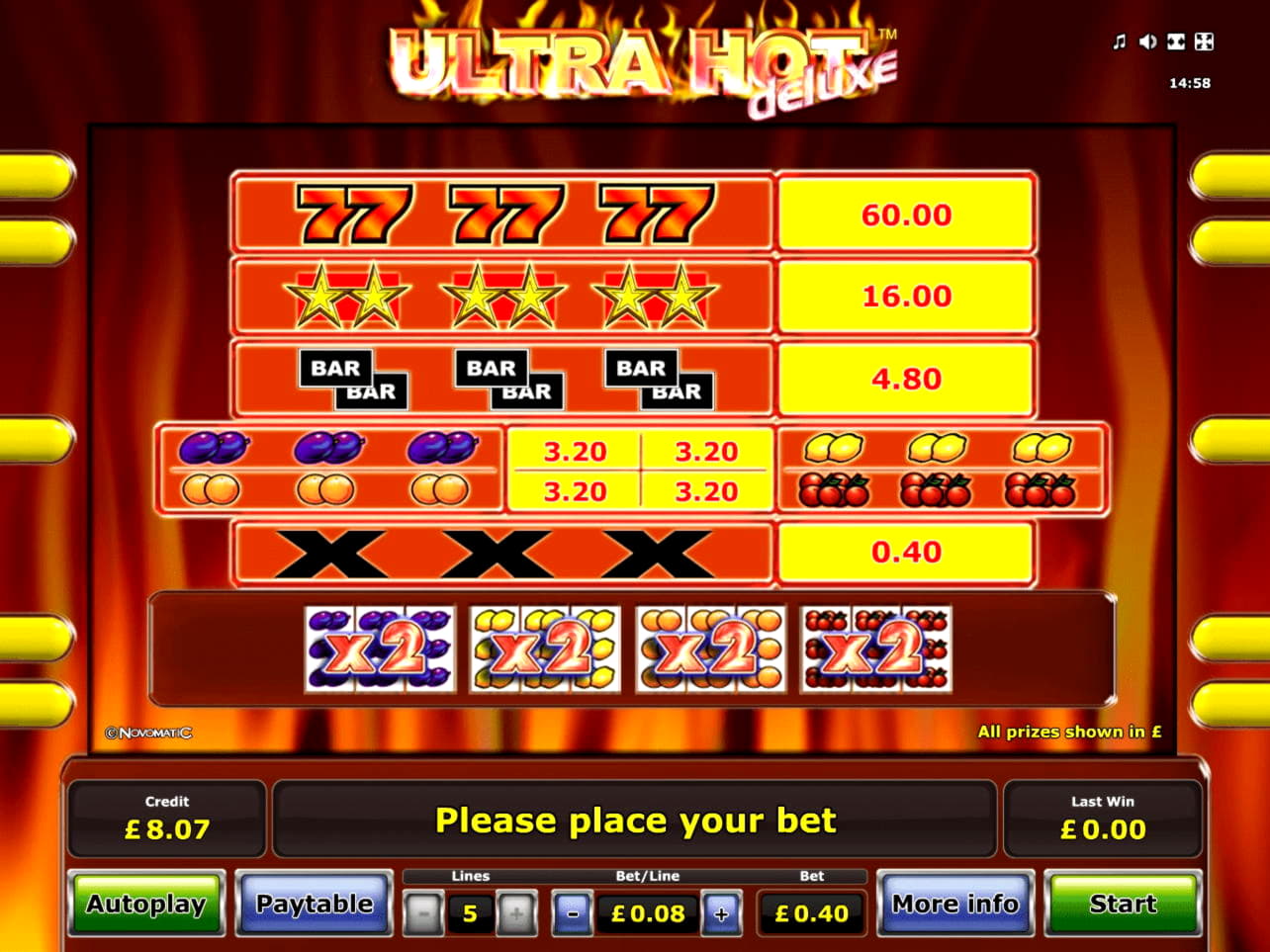 230 Free spins at Euro Palace Casino