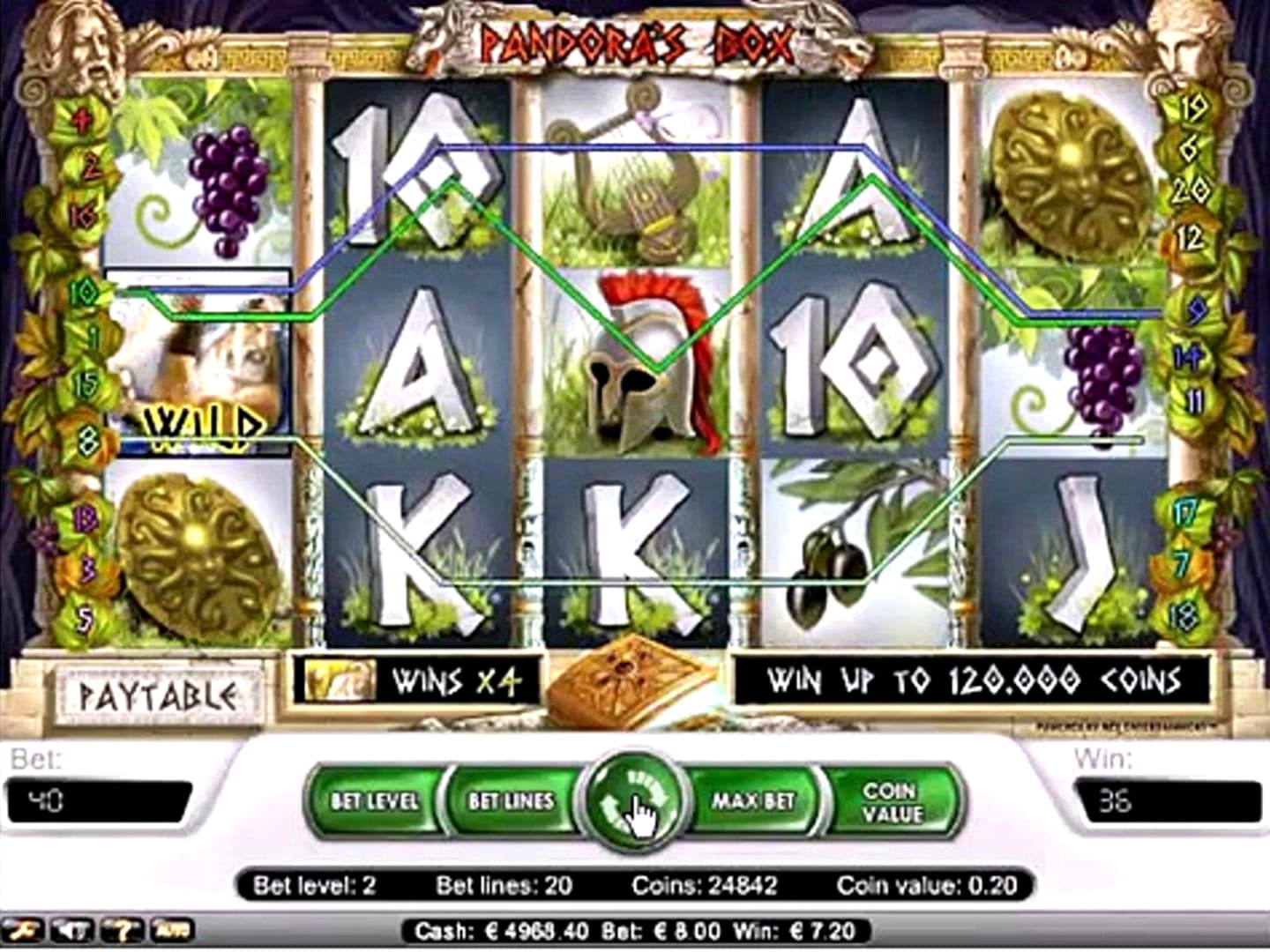 EURO 295 FREE CHIP at Euro Palace Casino