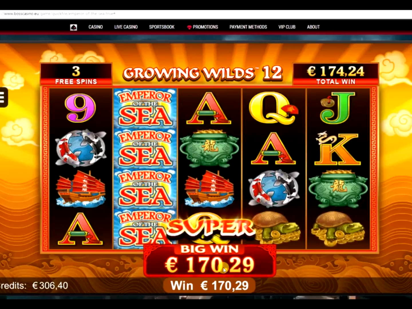 985% Match at a casino at Video Slots Casino
