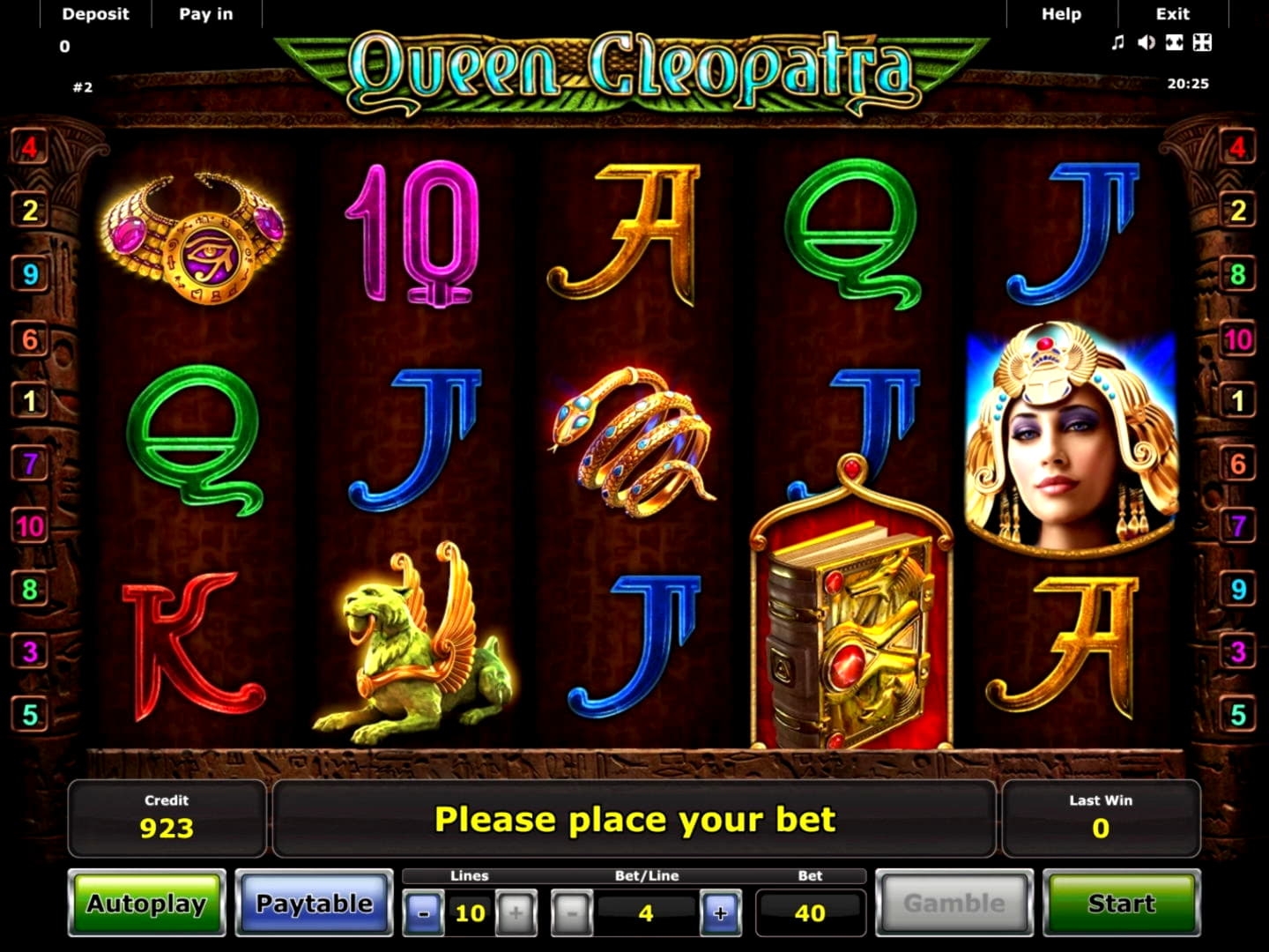 Eur 1815 No Deposit at bWin Casino
