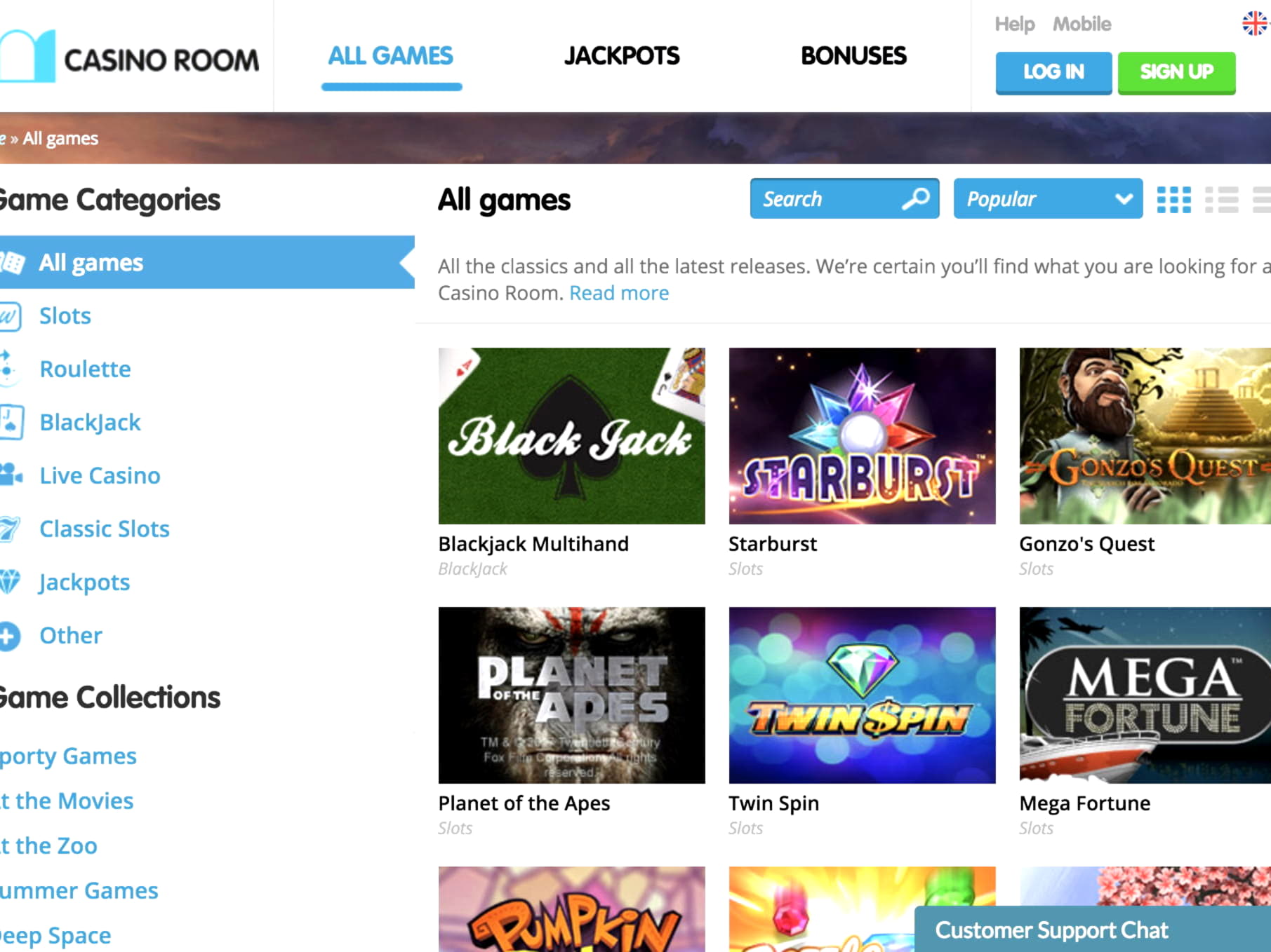 €1820 NO DEPOSIT CASINO BONUS at Party Casino