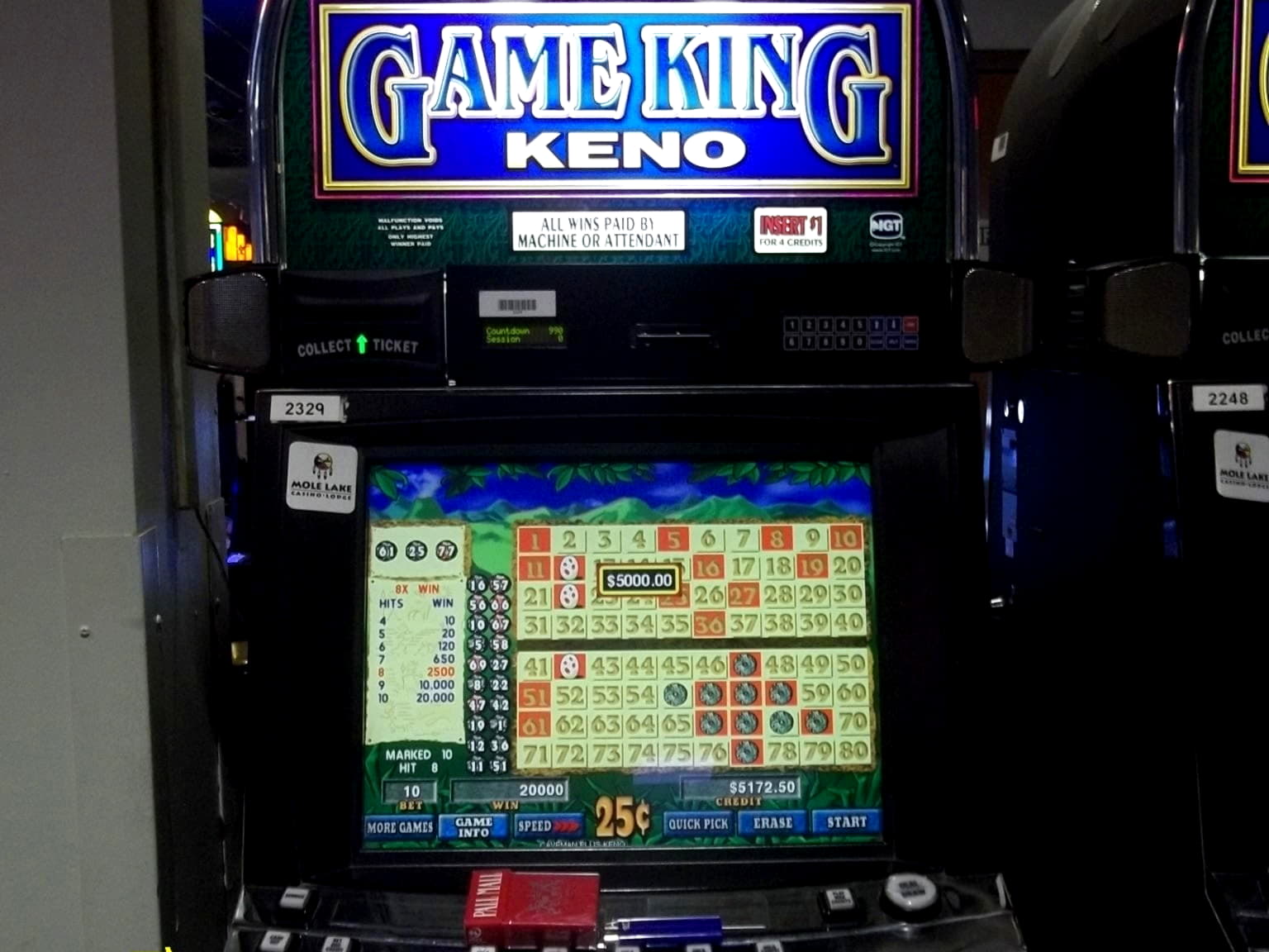135 Free Spins Casino at King Billy Casino