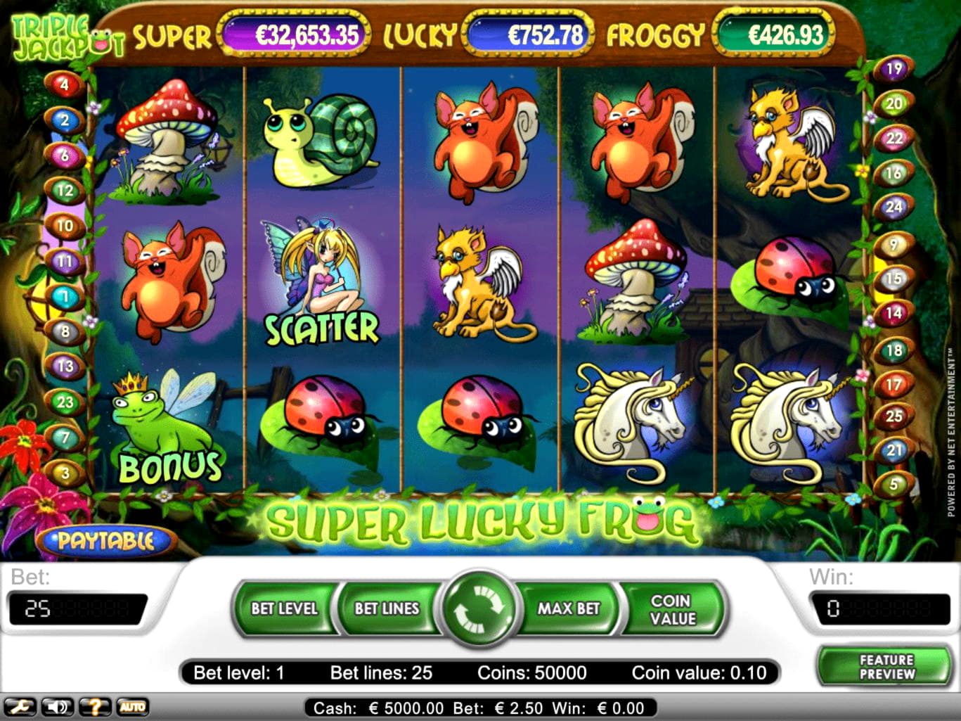 EURO 1615 No Deposit Bonus at Video Slots Casino