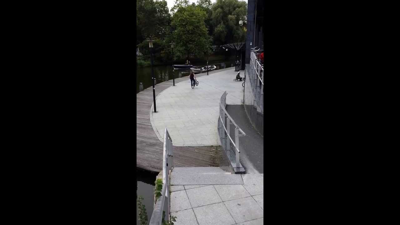 BMX Tricks outside Holland Casino