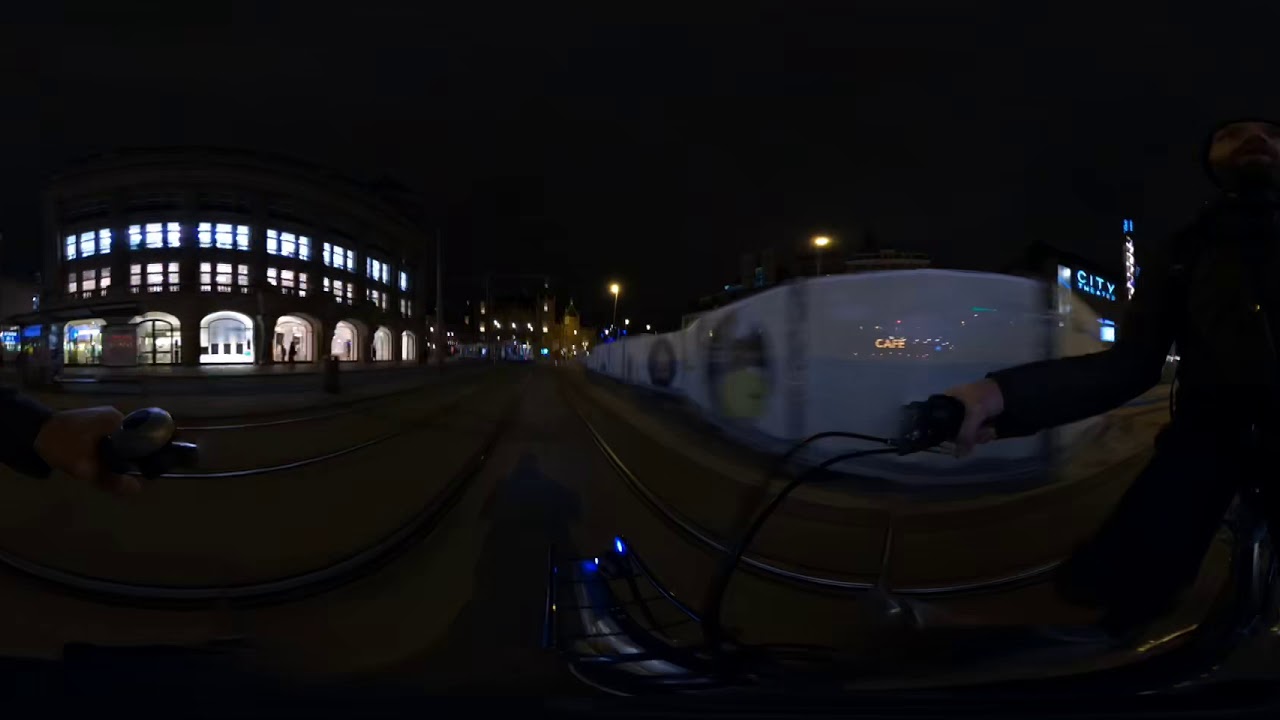 Bike Riding By Holland Casino Amsterdam, Netherlands VR 360 Experience