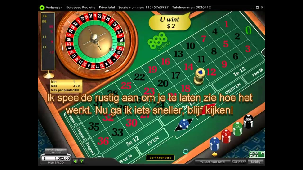 De beste roulette strategie - win altijd van online casino's! (is al verboden in gewone casino's)