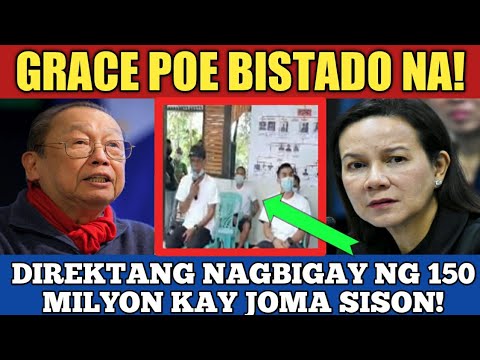 GRACE POE BISTADO NA! | NAGBIGAY NG 150 MILYON KAY JOMA SISON AYON KAY GF33 TEAM LEADER!